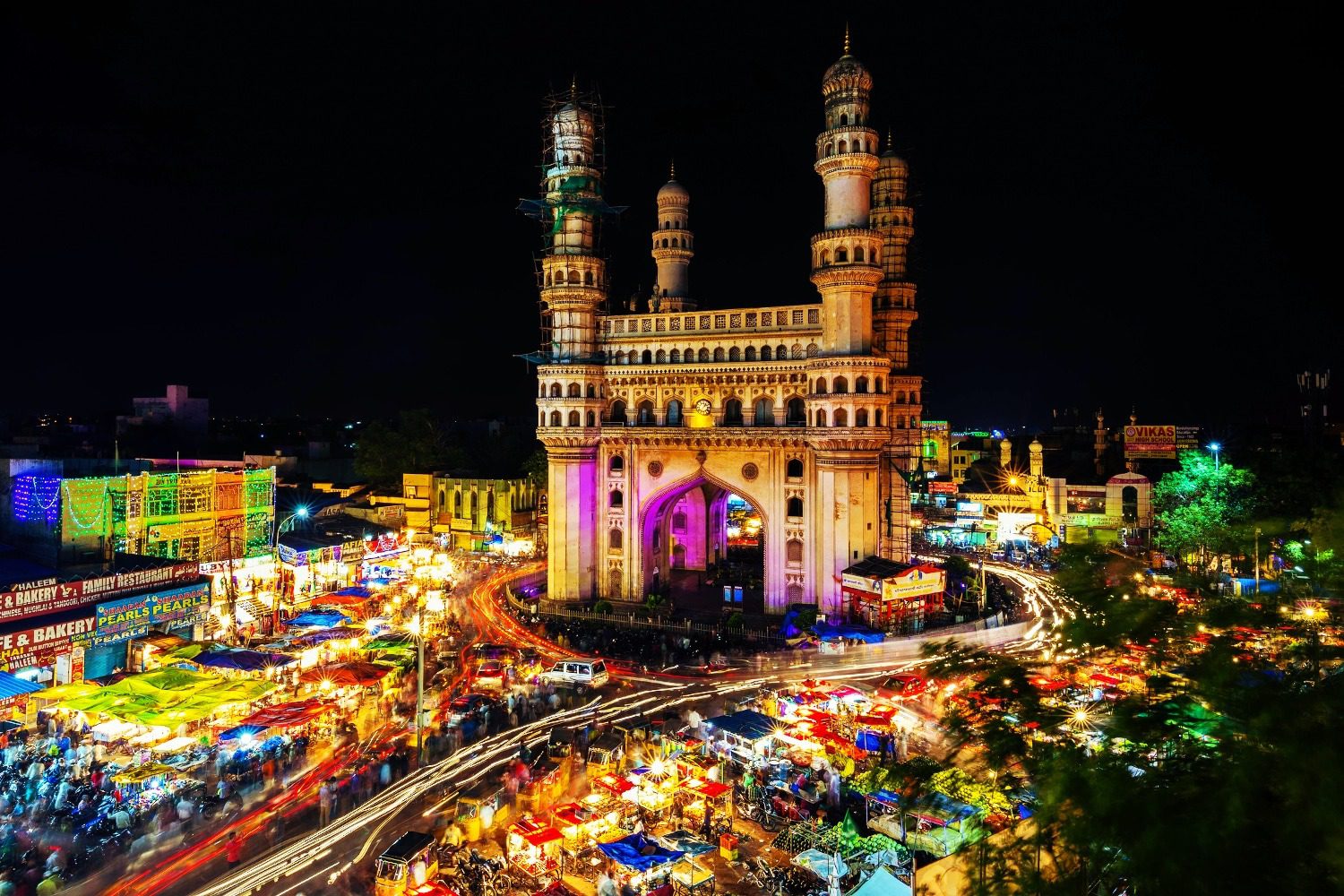 Mosque in Telangana, India.